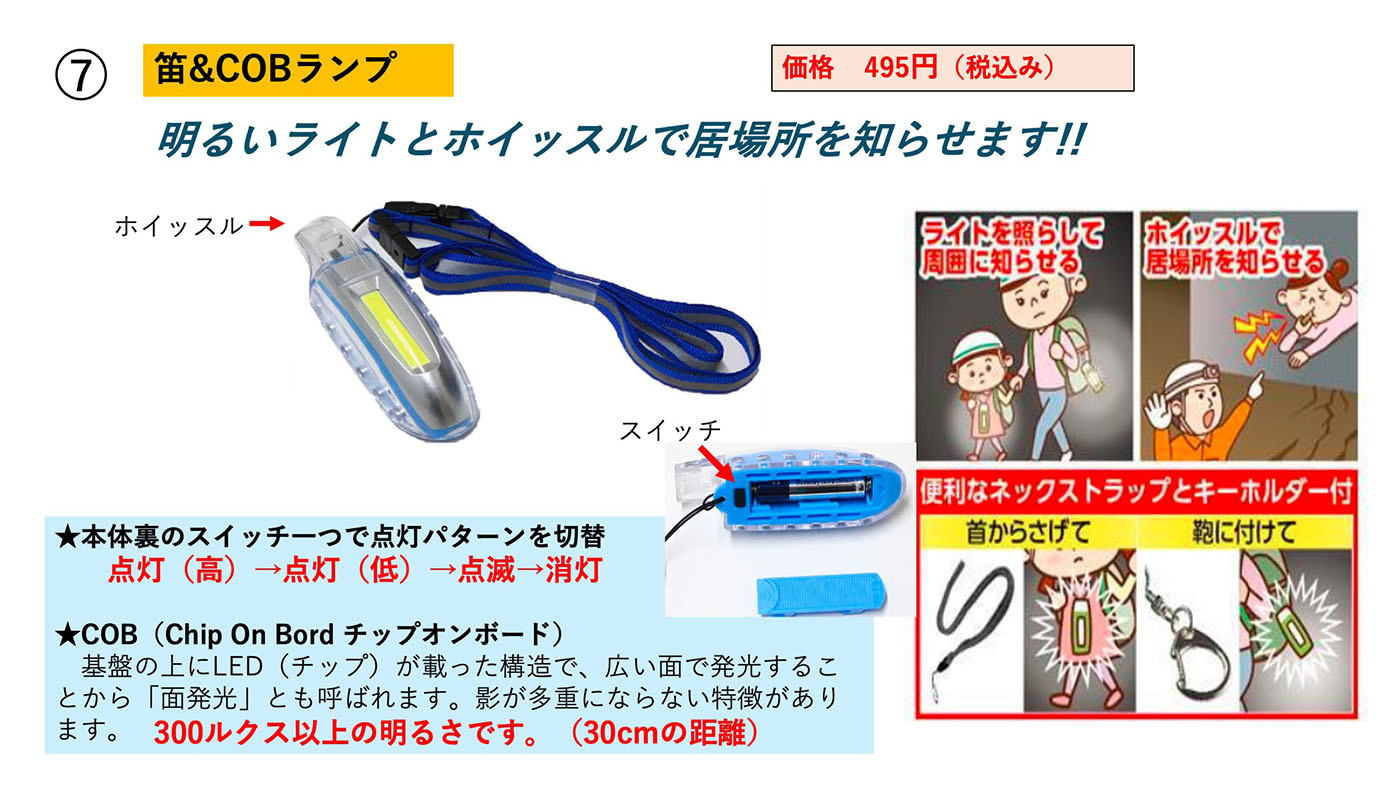 7.笛＆ＣＯＢランプ
