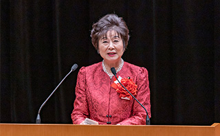 参議院議長のあいさつ