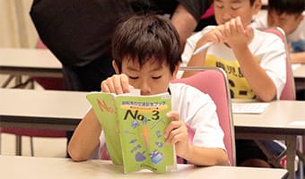学科テスト前の様子